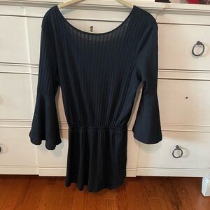 Billabong Black beach coverup